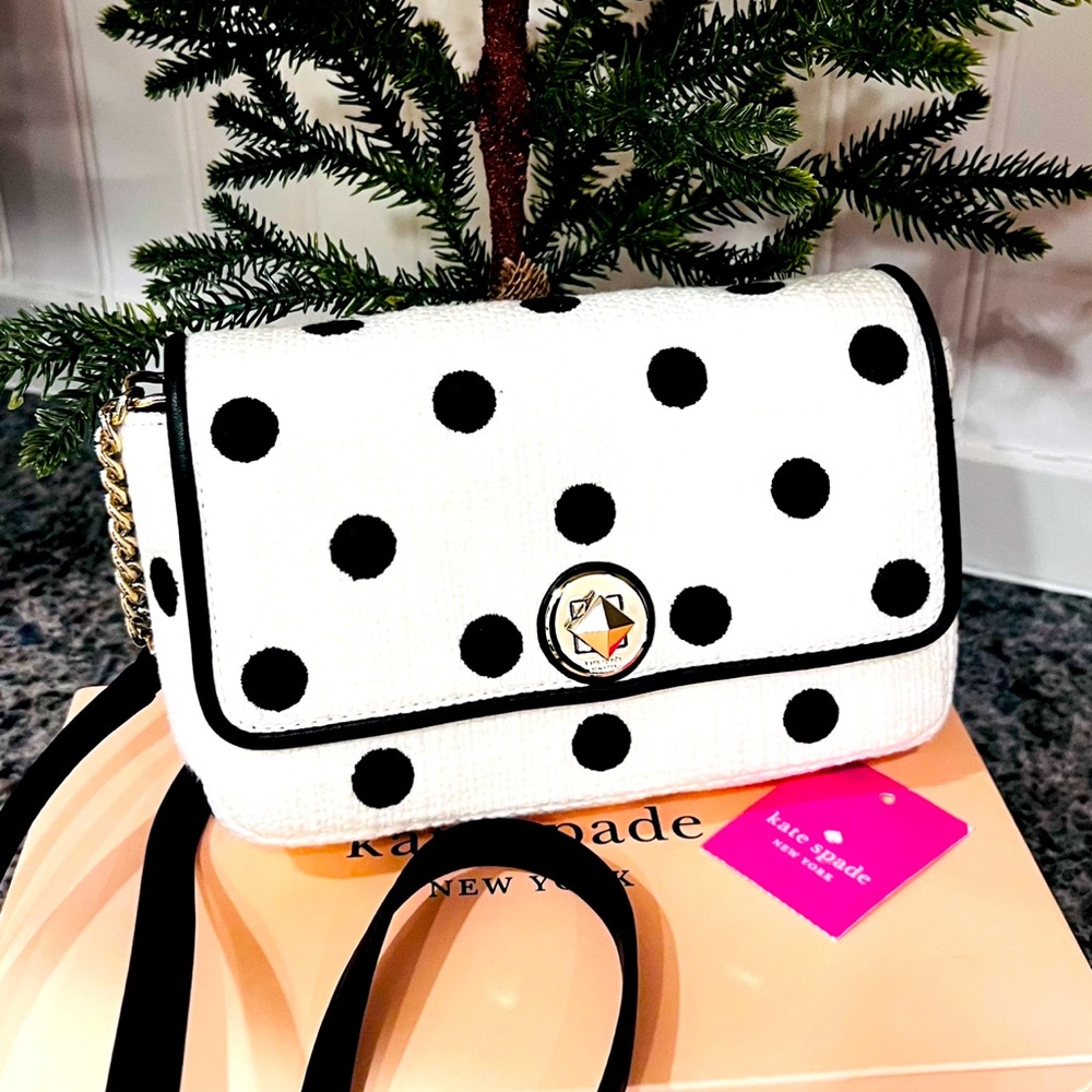 Kate Spade Natalia Polka Dot Bag NWT